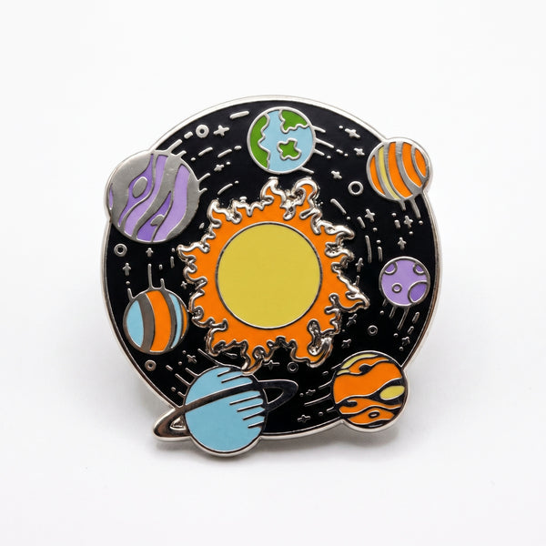 Solar System Deluxe Spinning Pin