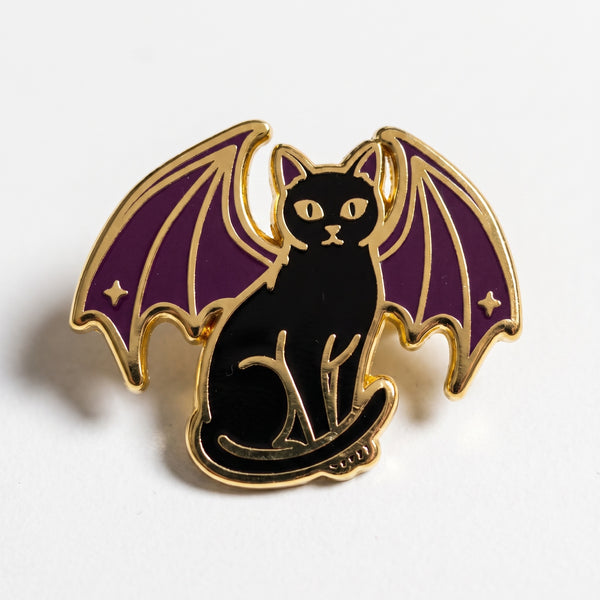 Night Cat Pin