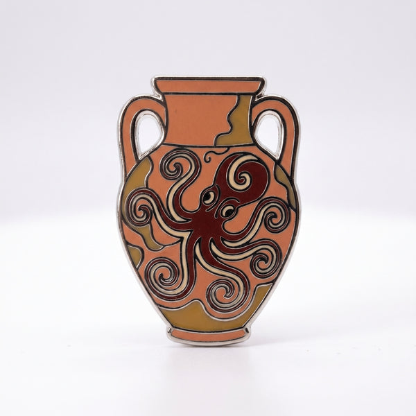 Minoan Octopus Vessel Pin