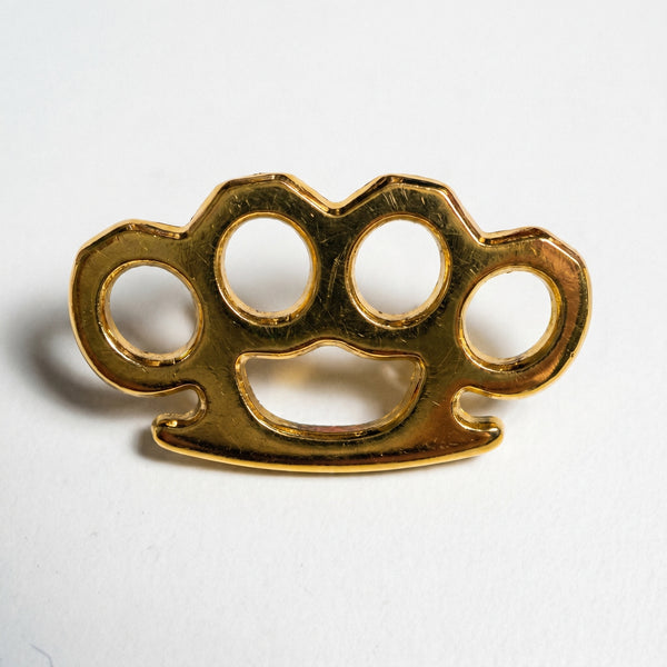 Brass Knuckles Pin