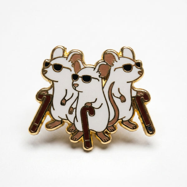 Three Blind Mice Pin