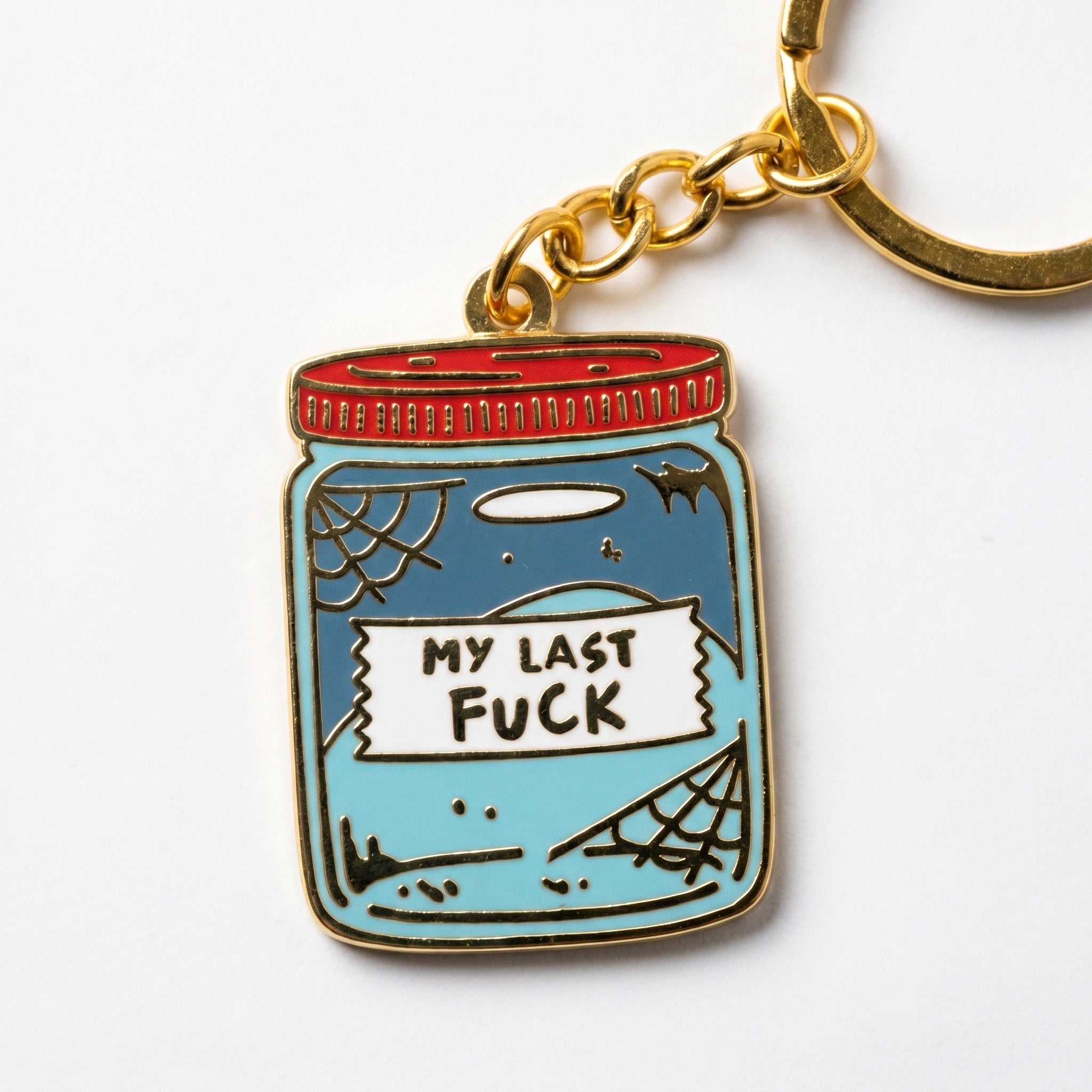 Strike Gently - F*ck Jar Keychain