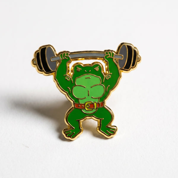 1 Rep Max Frog Pin