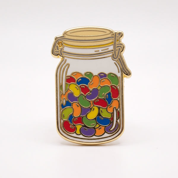 Bean Counter enamel pin