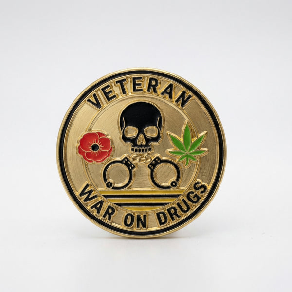 Veteran Pin (Gold Relief Variant)