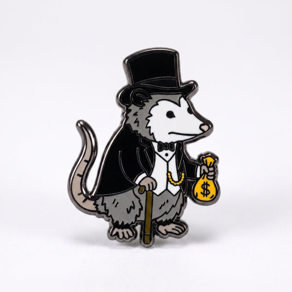 Rich Possum Pin