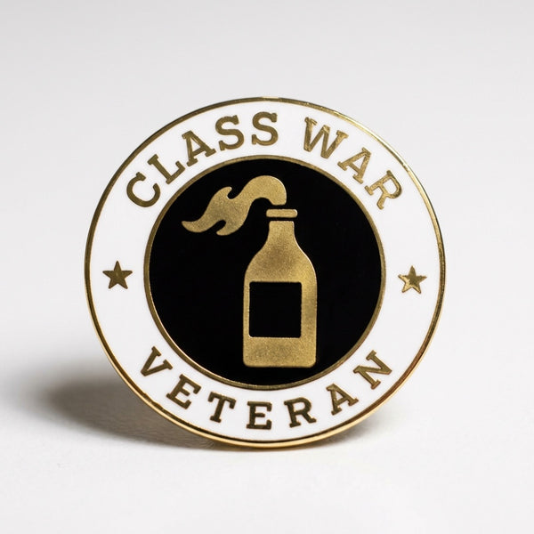 Class War Veteran Pin