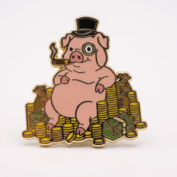 Wealthy Pig Pin