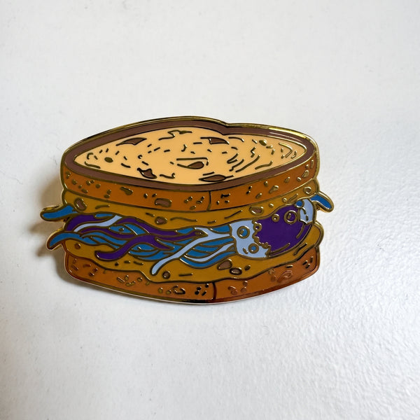 Peanut Butter & Jellyfish Sandwich Pin