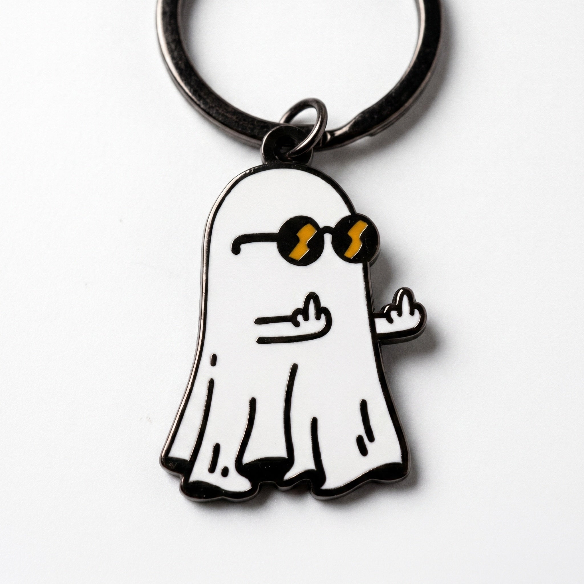 Strike Gently - Ghost Keychain