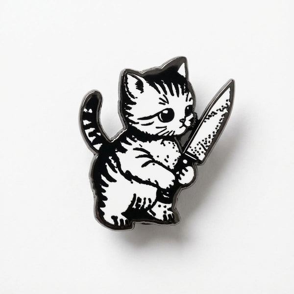 Evil Kitty Pin