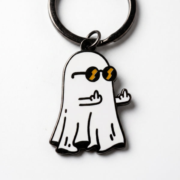 Strike Gently - Ghost Keychain