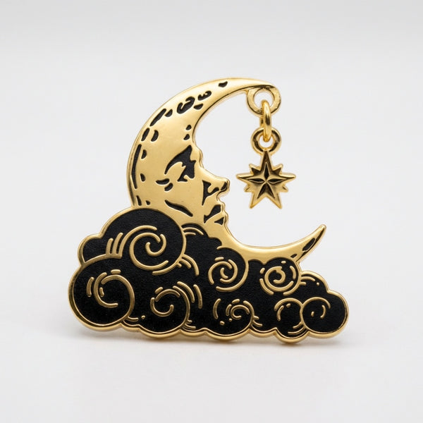 Star And Moon Deluxe Pin