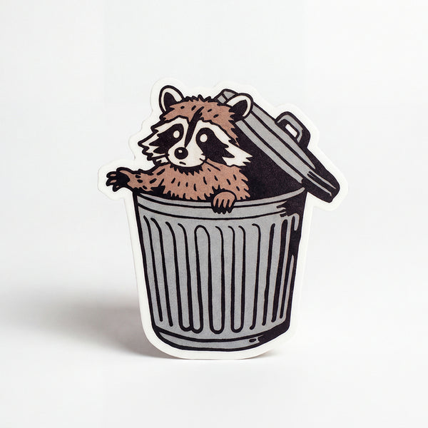 Trash Raccoon Sticker