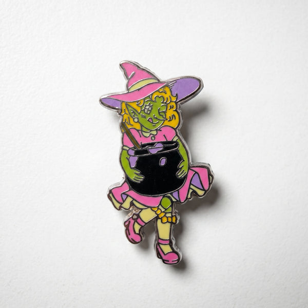 Cute Witch Pin