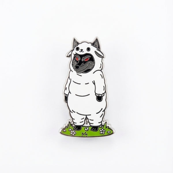 Wolf In Sheep's Clothing Pin