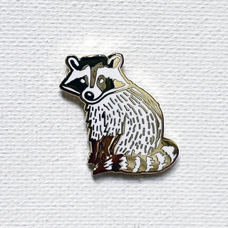 Gold Raccoon Pin