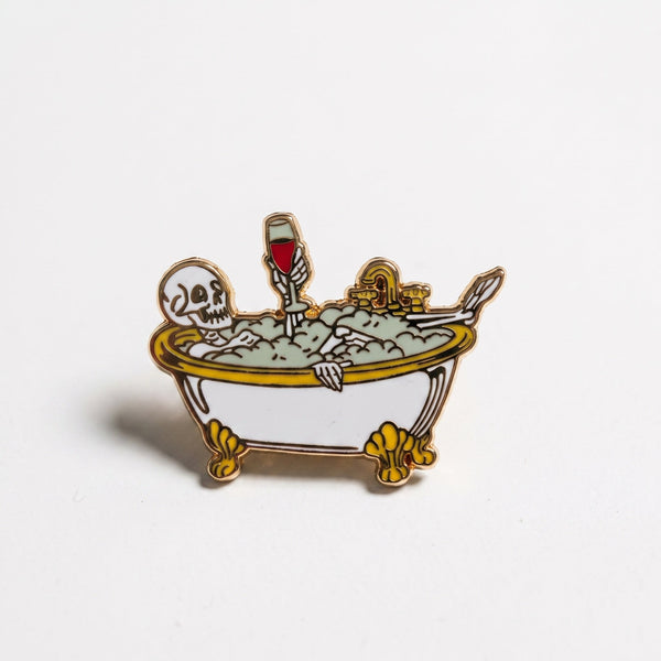 Self Care enamel pin