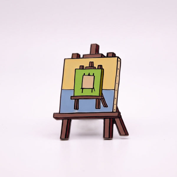 Self Portrait enamel pin