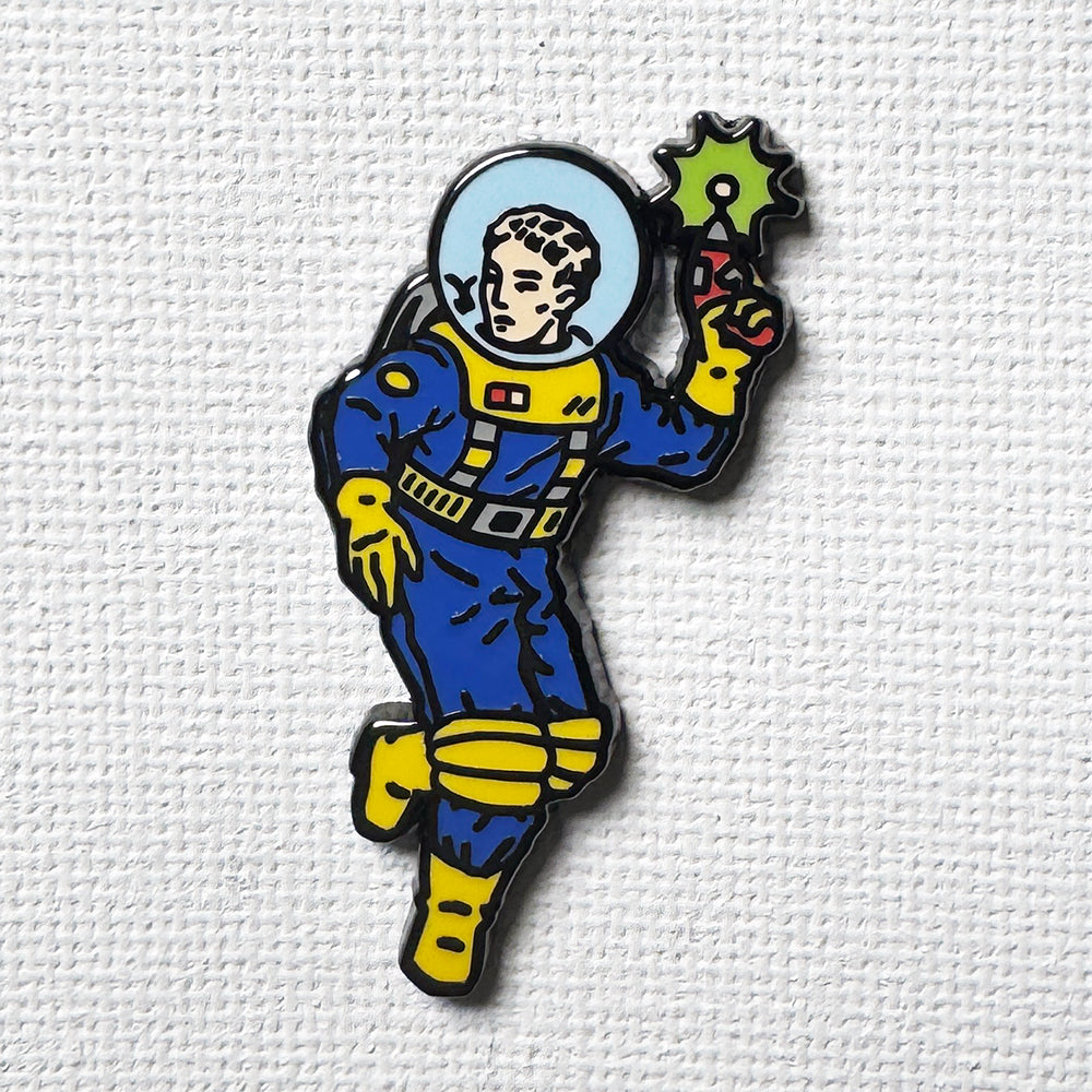Space Guy Pin