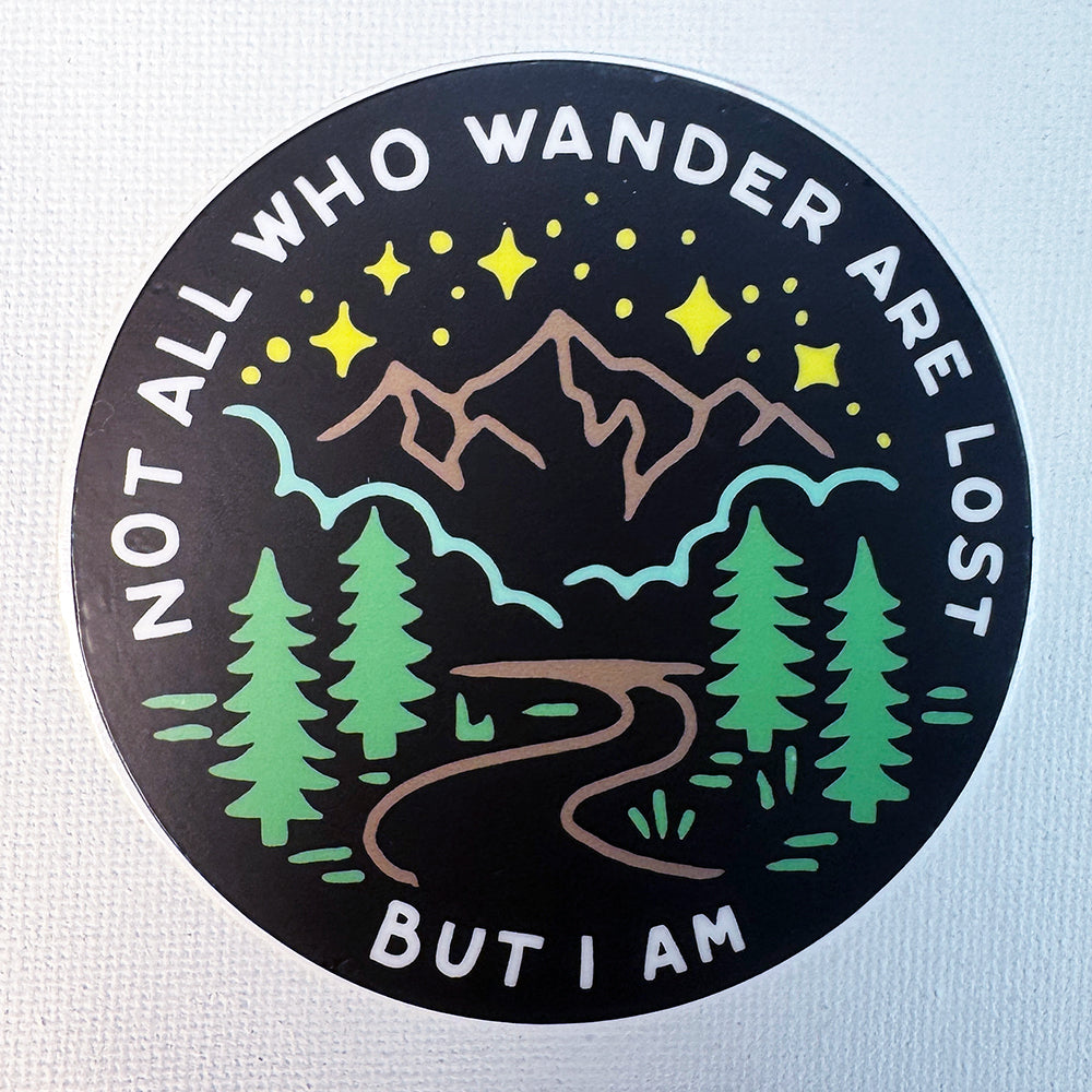 Wander Sticker