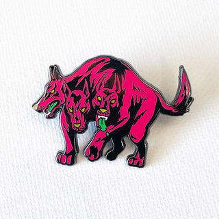 Strike Gently Co X BongChillPark Pins: Cerberus