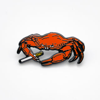 Smoking Crab Pin