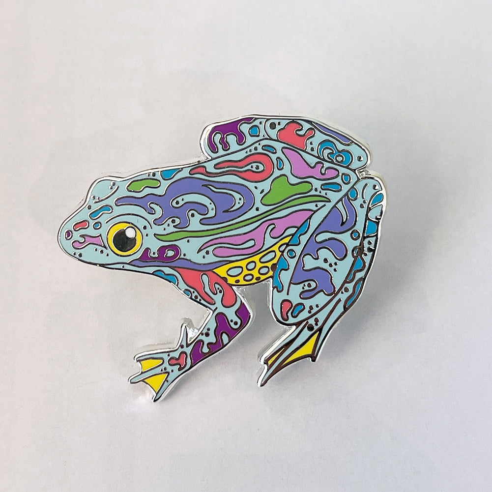 Strike Gently Co. | Psychedelic Frog Pin