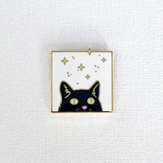 Cat Pin (Starry Variant)